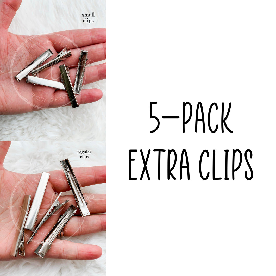 Bow Clips 5-pack