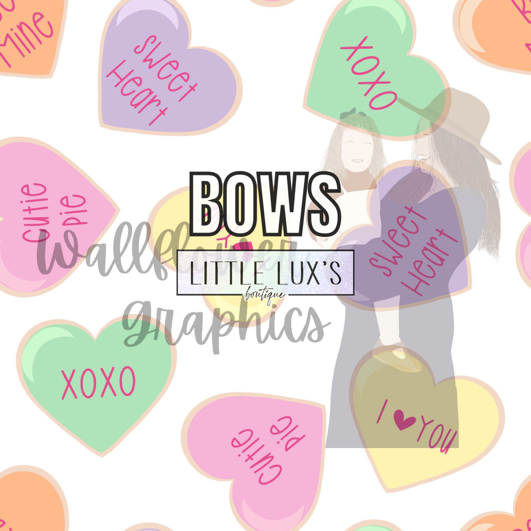 Convo Hearts Bow PREORDER