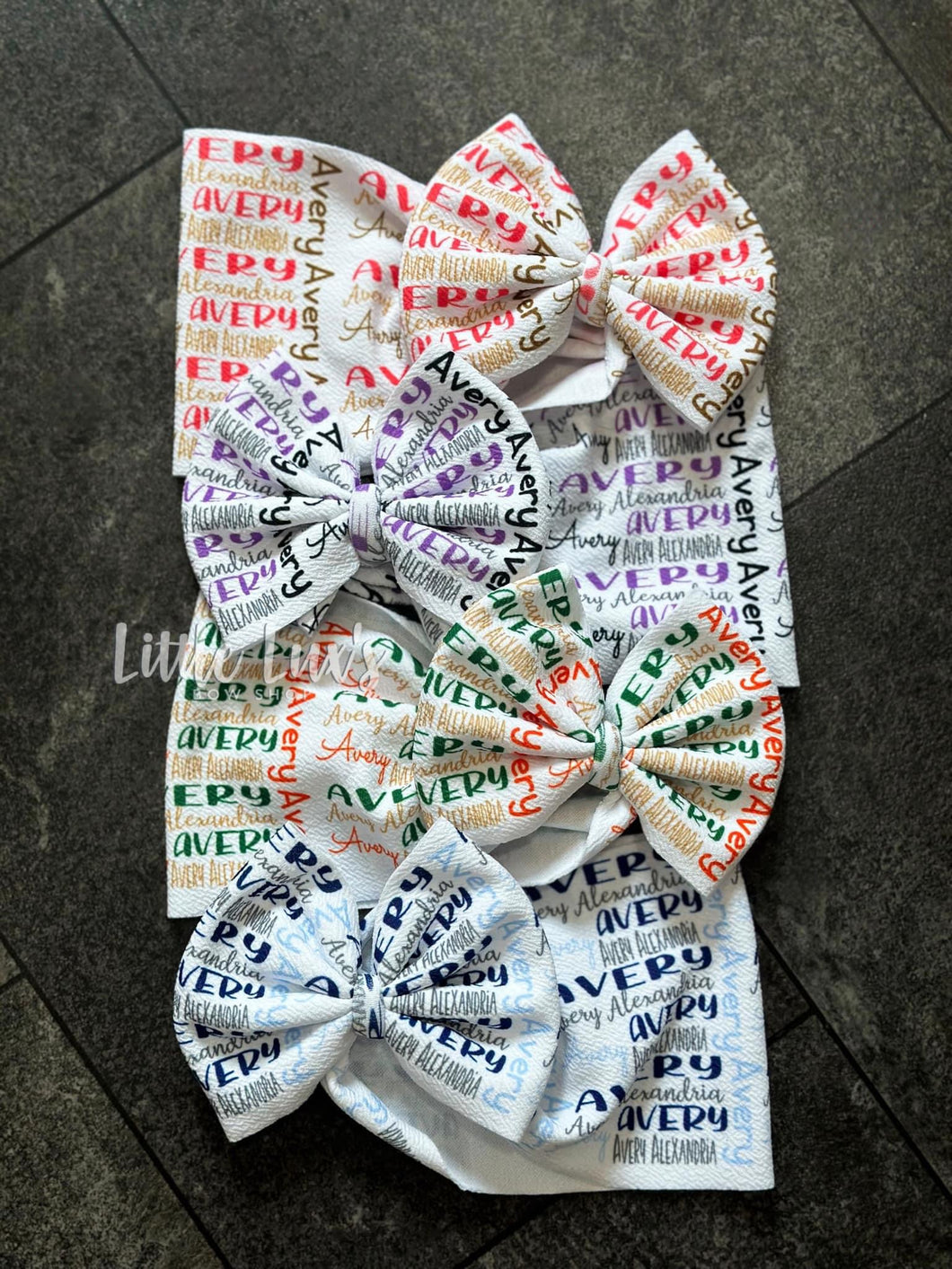 Scattered Name Bow